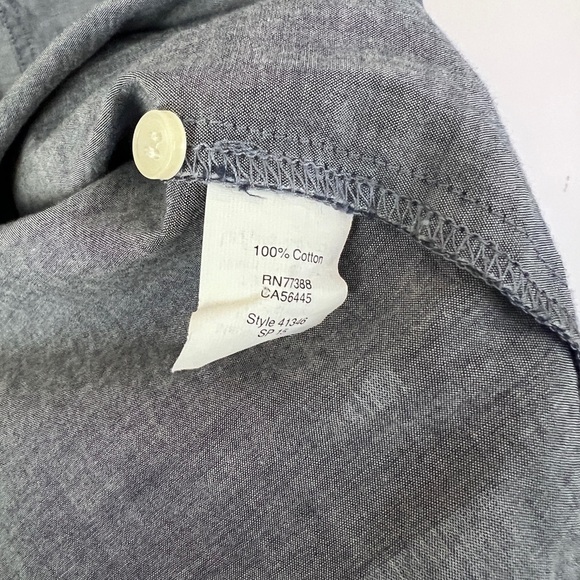 J. Crew Blue Casual Button Down Shirt with Long Sleeves 310 - Picture 7 of 11